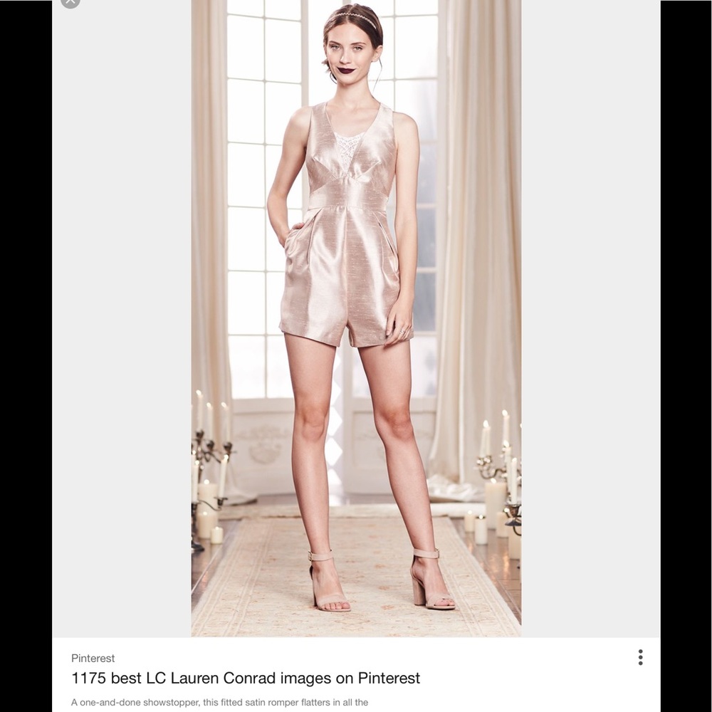 Lauren Conrad Runway Collection Romper