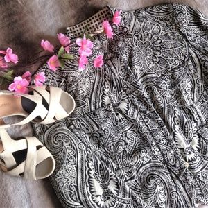 Etro Milano Black & Cream Cropped Paisley Jacket