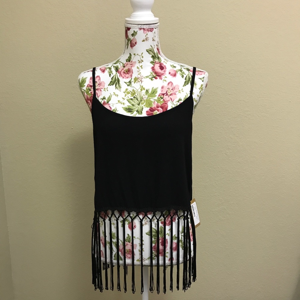Fringe Cropped Tank