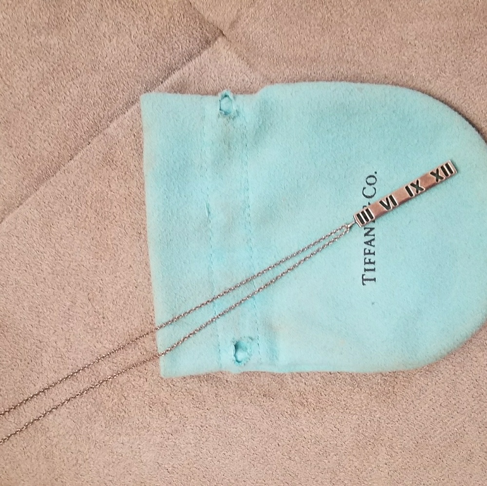 Tiffany & Co. Roman Clock Necklace