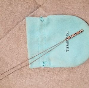 Tiffany & Co. Roman Clock Necklace