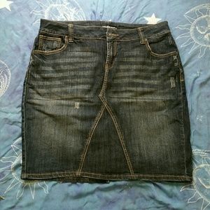 Lane Bryant - Jean Skirt