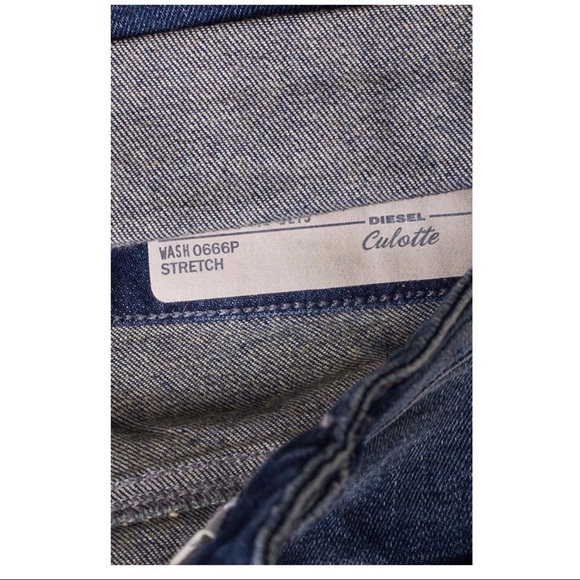 DIESEL CULOTTE JEANS ~ Made in Italy - Picture 5 of 7