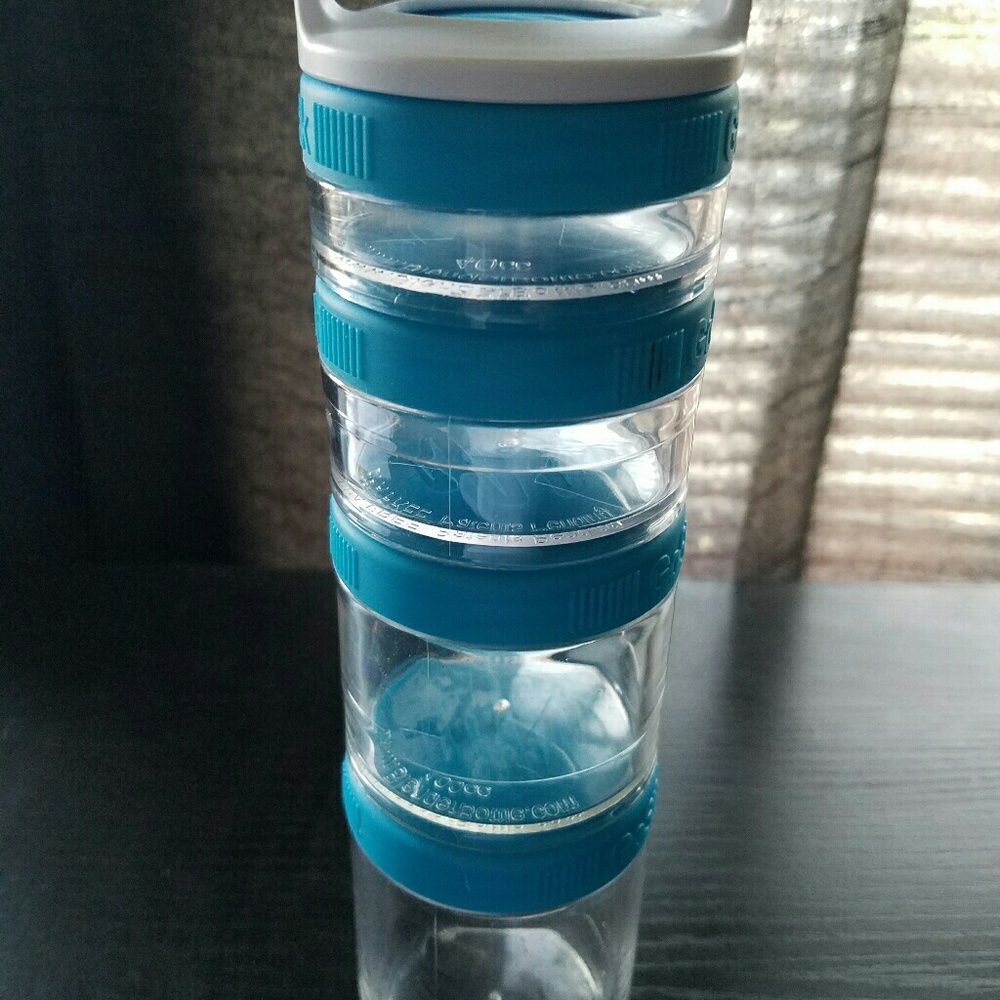 4 tiered medication container