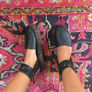 Free People Black Espadrille Size 8.5