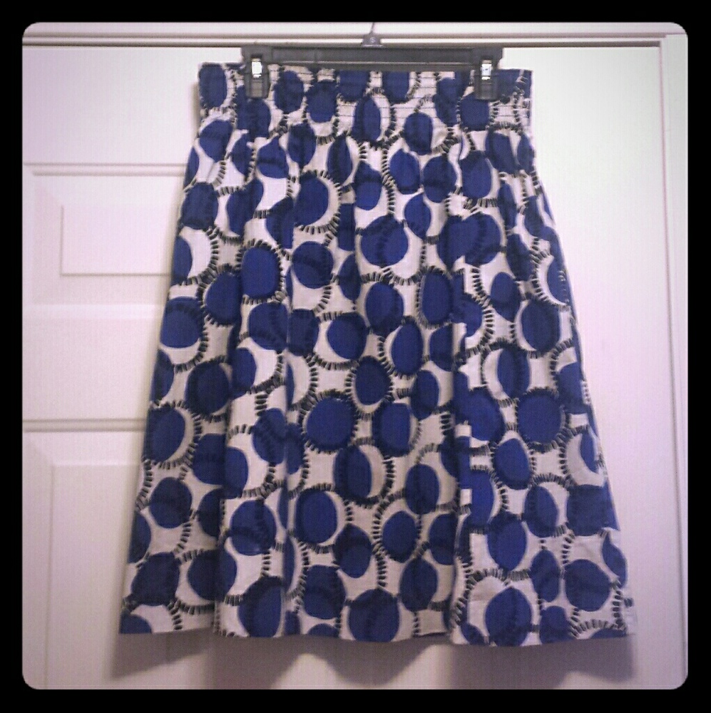 Kate Spade Stamped Dots Blair Skirt