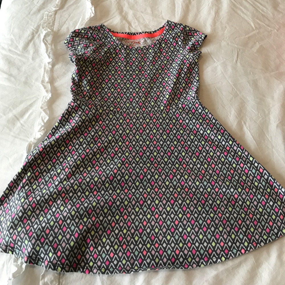 🌼Gray & neon dress🌸