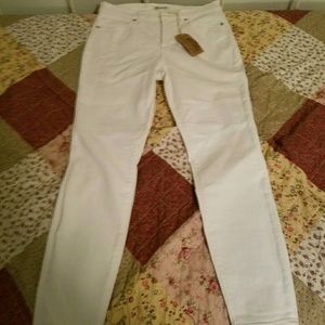 Brand New Madewell high rise skinny jeans