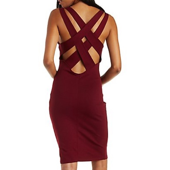 🌹 SALE ✨ Caged Back Bodycon Dress 🌹 - Picture 6 of 6