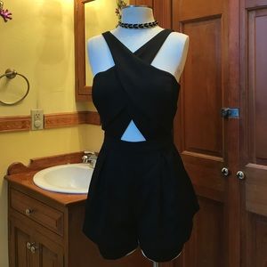 Black De Philo Romper Ordered from Nasty Gal NEW*