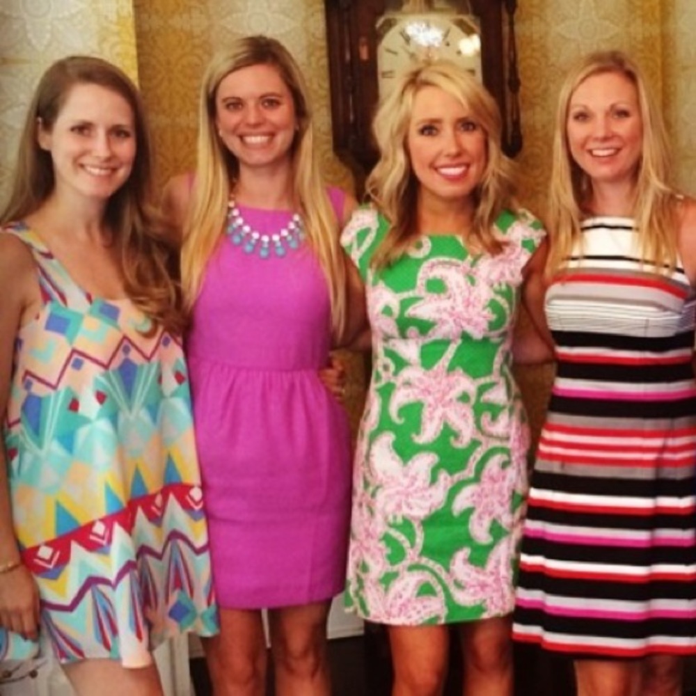 Gorgeous pink J crew dress