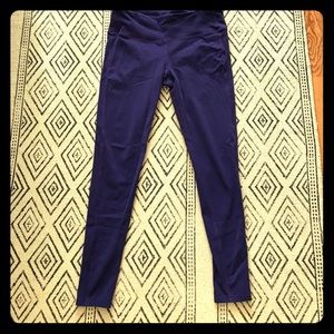 Athleta Chaturanga leggings- size medium - purple