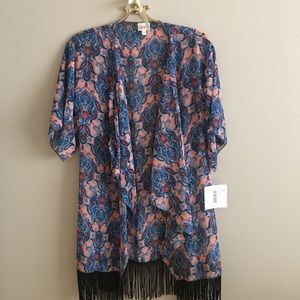 LulaRoe Monroe Kimono, S, NWT