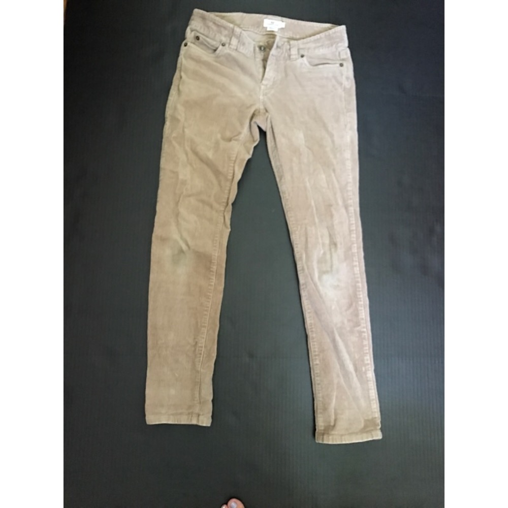 Classic tan corduroy