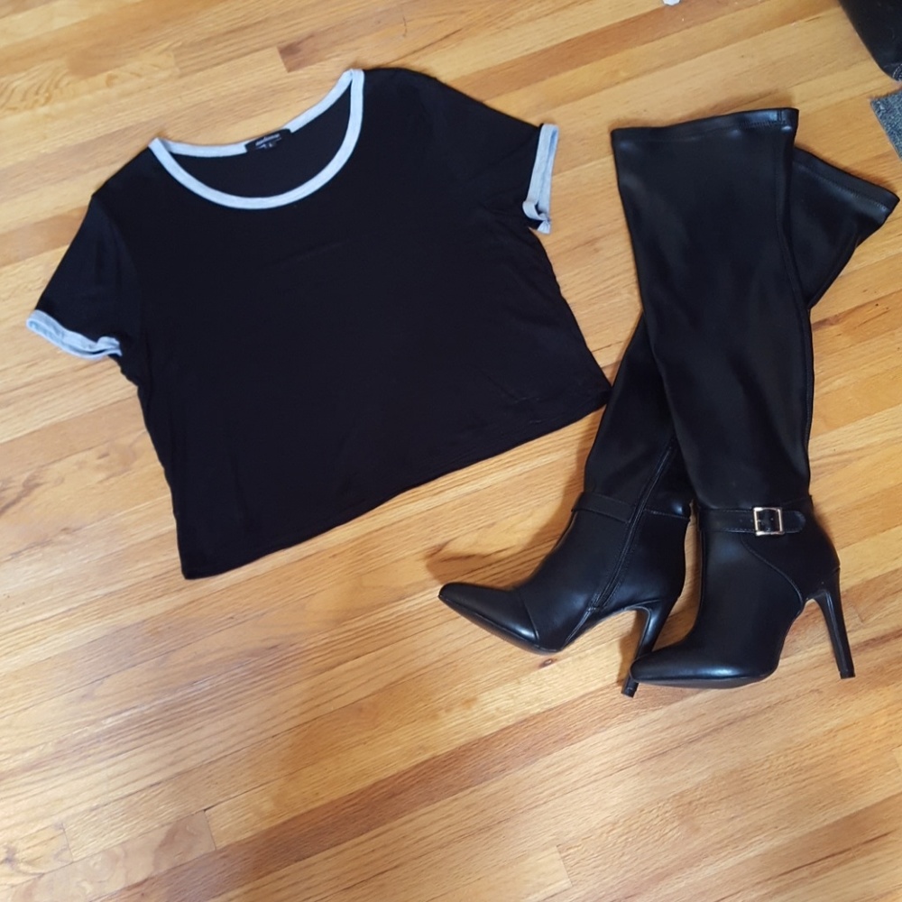 Cute and Trendy Ambiance Crop Top