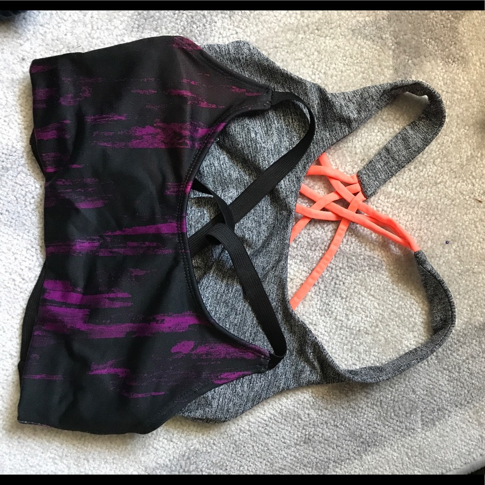 2 Forever 21 sports bras