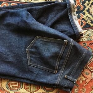 APC new standard slim straight leg selvedge jeans