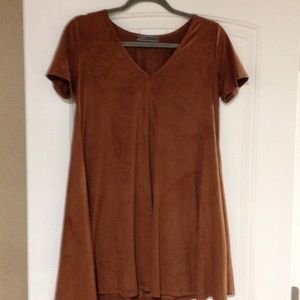 "Cherish" Suede Tunic
