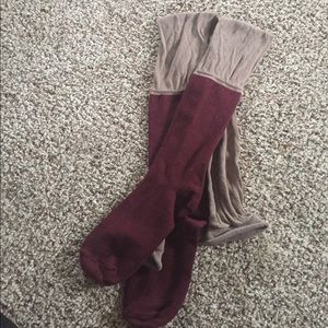 Long Socks, Leg Warmers, Knit Tights Combo Pack