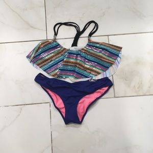 VS pink baiting suit