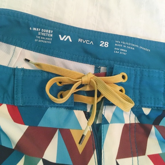 Men's RVCA Swim Trunks - Picture 6 of 7