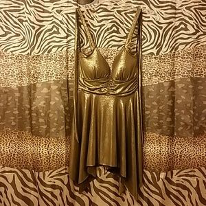 Bronze Halter Top NEW YEARS EVE PICK!!!
