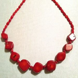 Red Coral Necklace