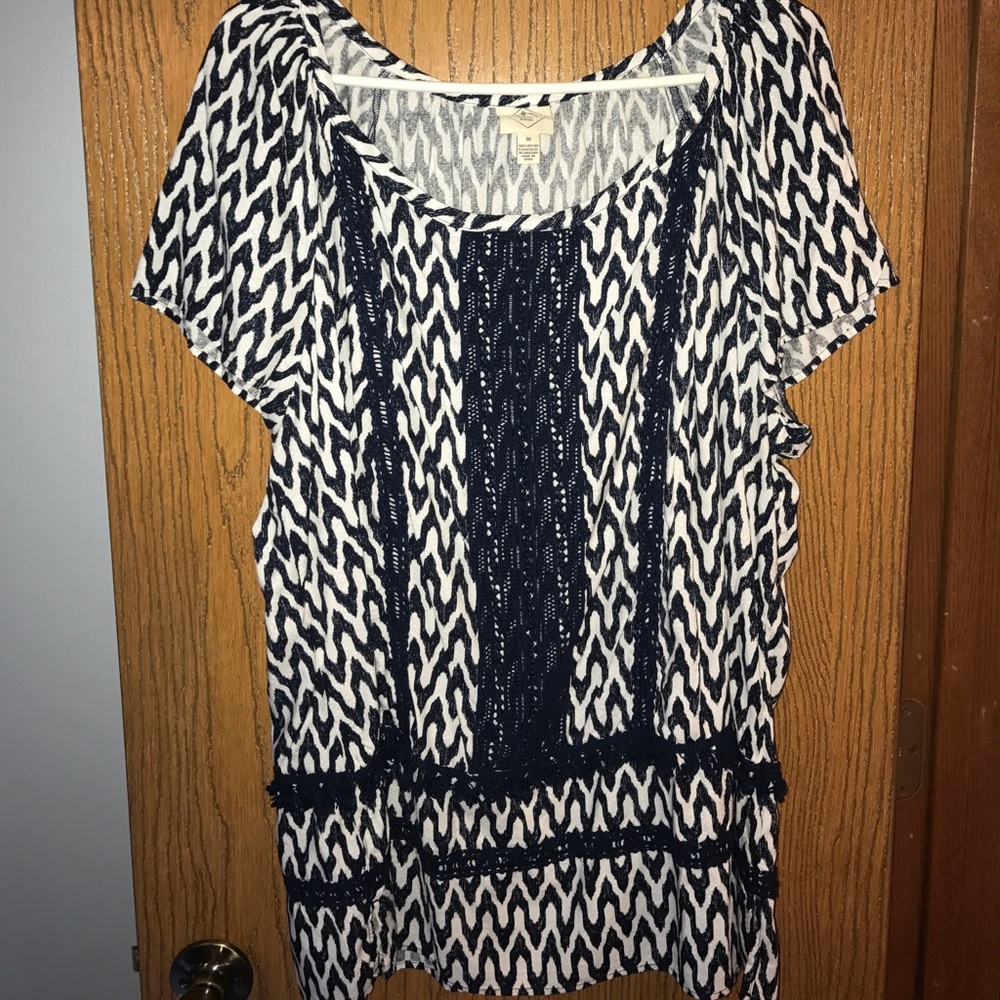 Blue & White Tunic