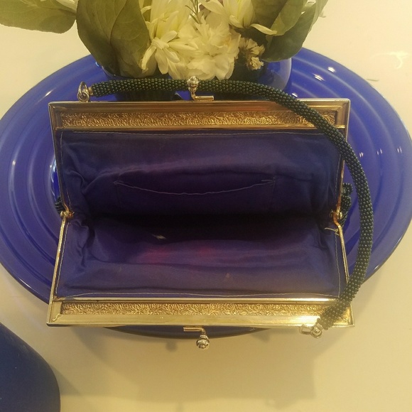 Vintage beaded handbag - Picture 2 of 3