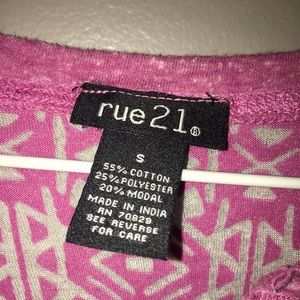 Baseball style shirt