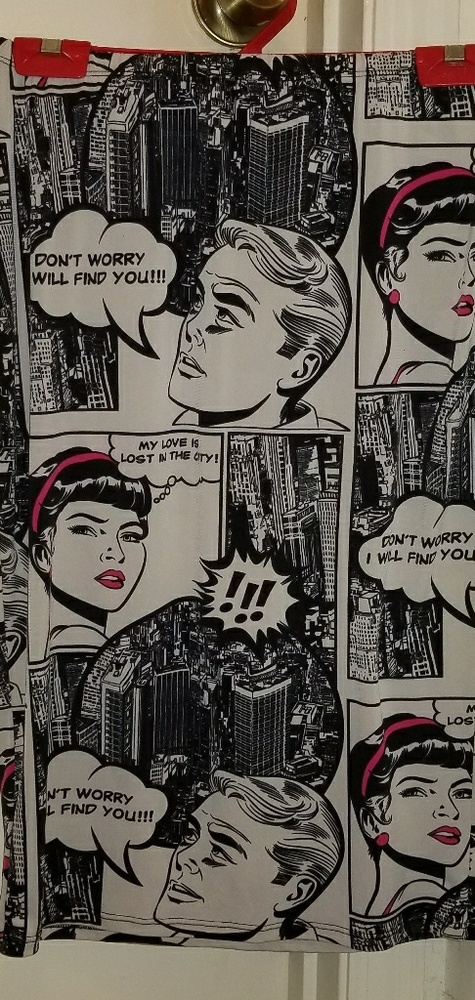 Like new comic book/graphic novel skirt