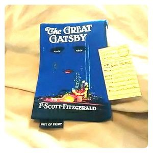 Great Gatsby make up or pencil bag