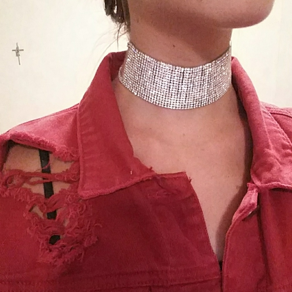Diamond choker