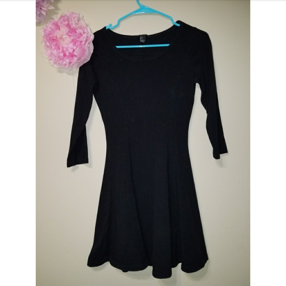 Black Skater Dress