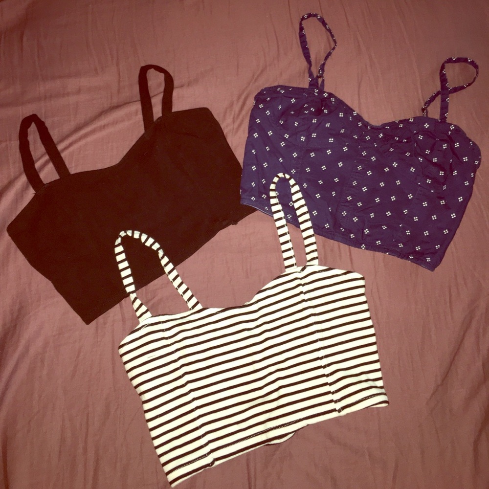 BUNDLE! Cute and sexy crop tops!