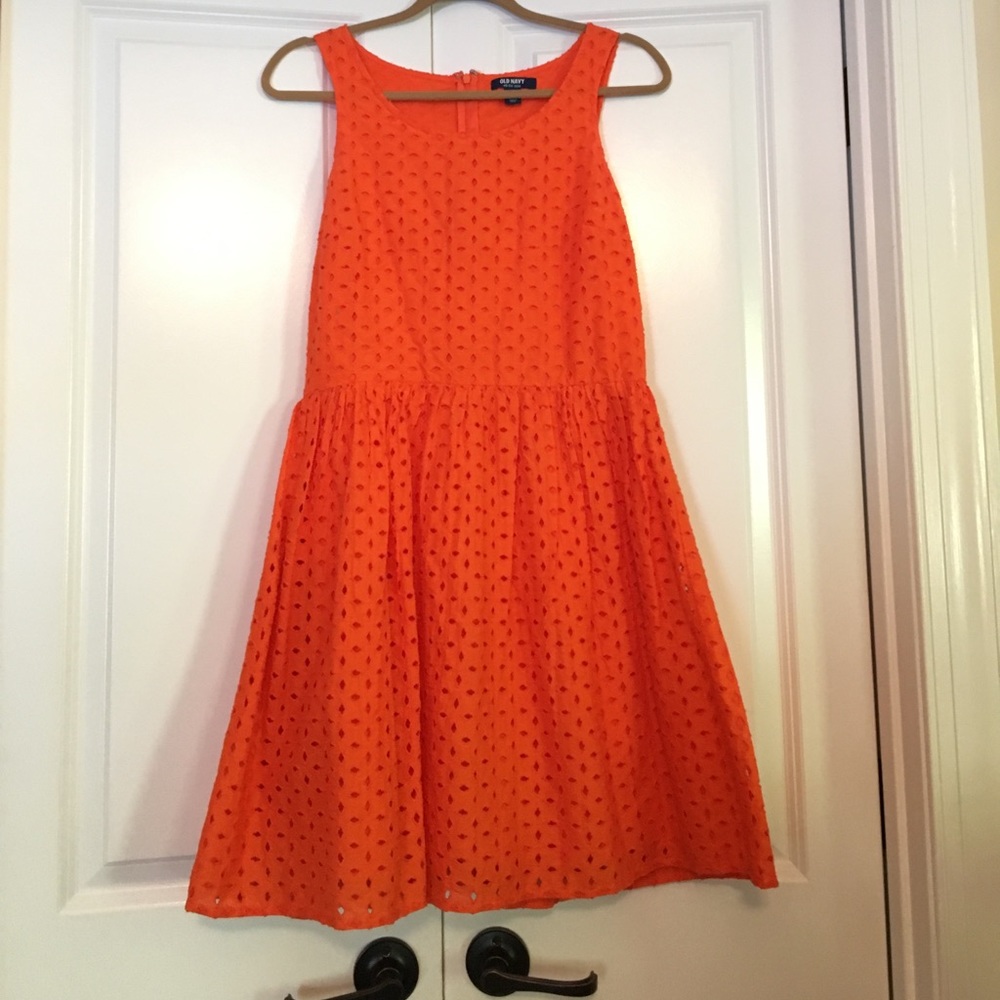 Clemson Orange Old Navy dress