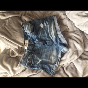 Hollister High Waisted Shorts