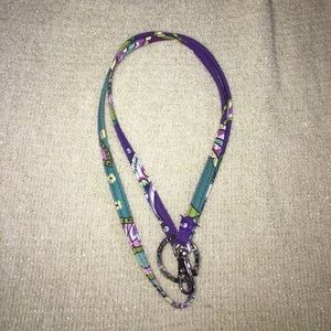 Vera Bradley lanyard