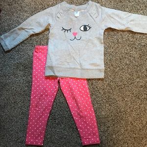 Carter's sweatshirt outfit