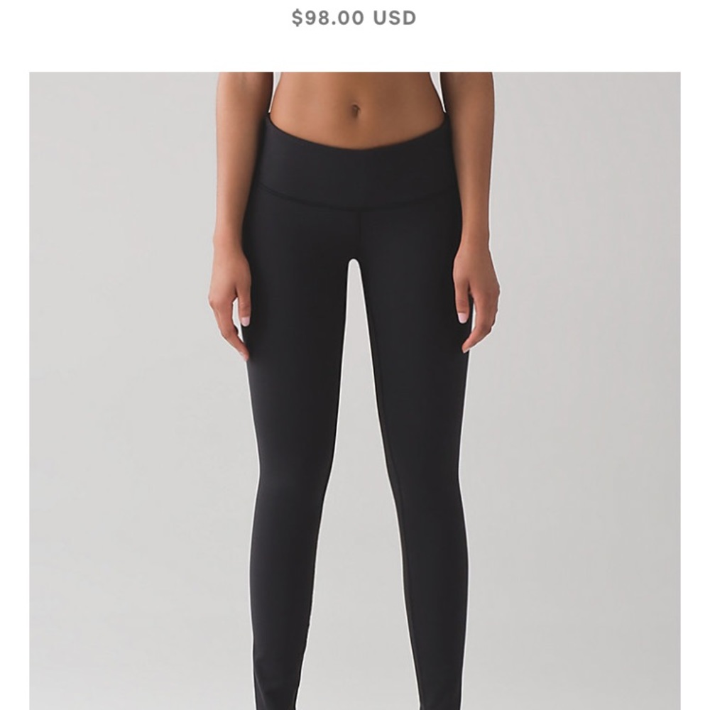 Lulu lemon black wunder under