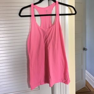 GapBody pink dri-fit workout tank