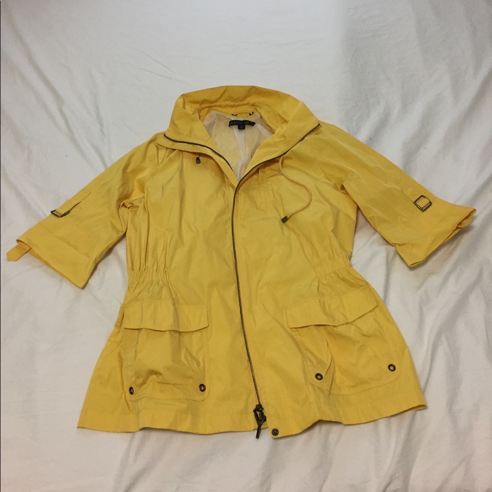 Lafayette 148 Windbreaker - Sunshine Yellow
