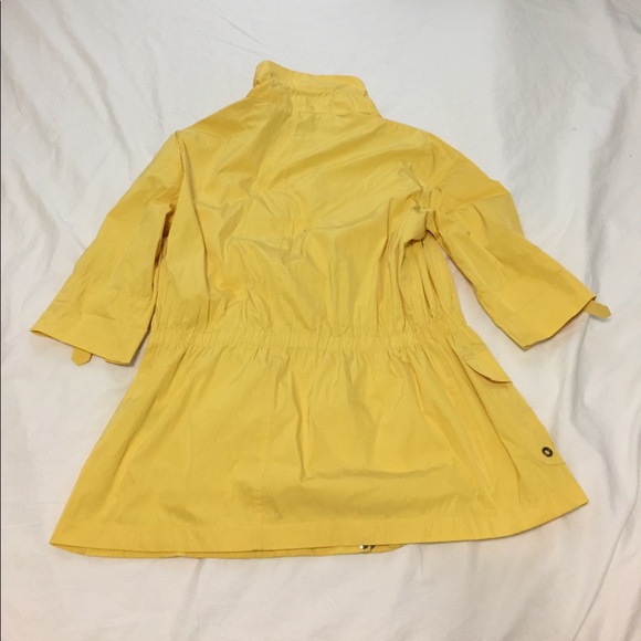 Lafayette 148 Windbreaker - Sunshine Yellow - Picture 2 of 7