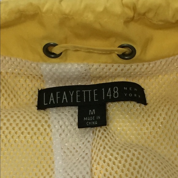 Lafayette 148 Windbreaker - Sunshine Yellow - Picture 6 of 7