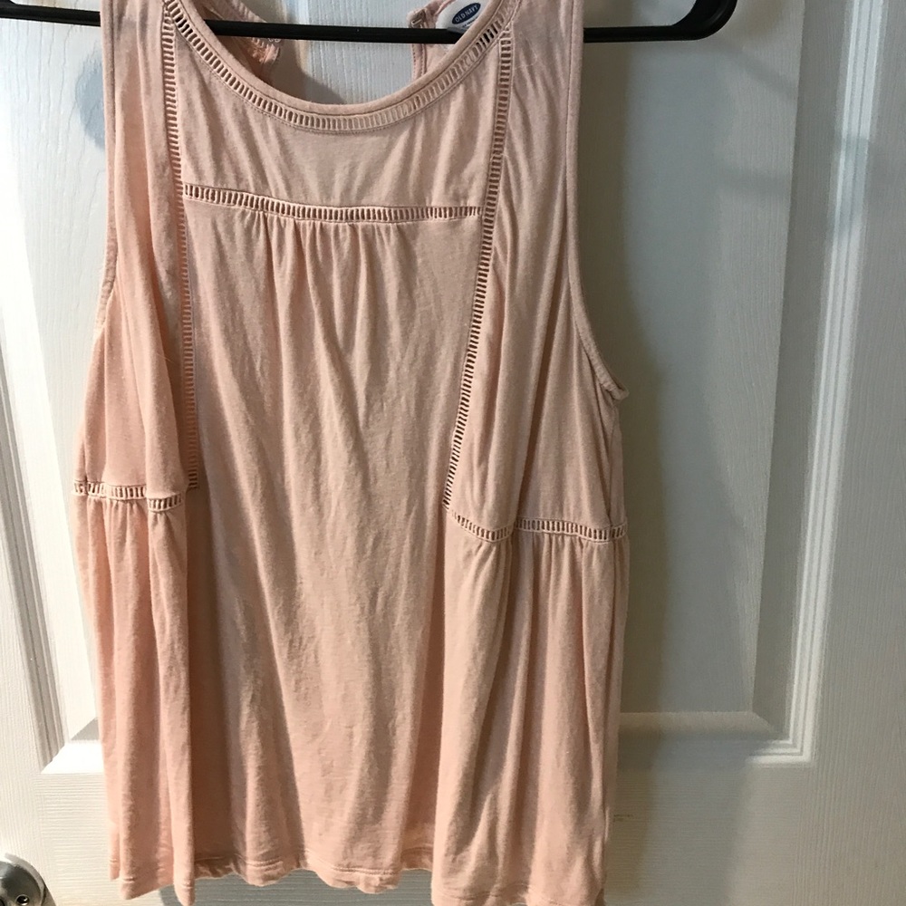 Old Navy pink tank