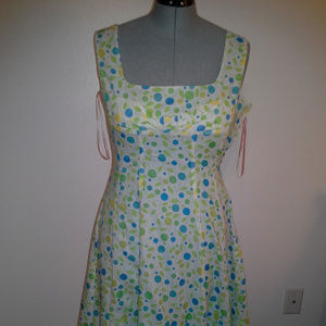 Bandolino polka dot dress womens 8
