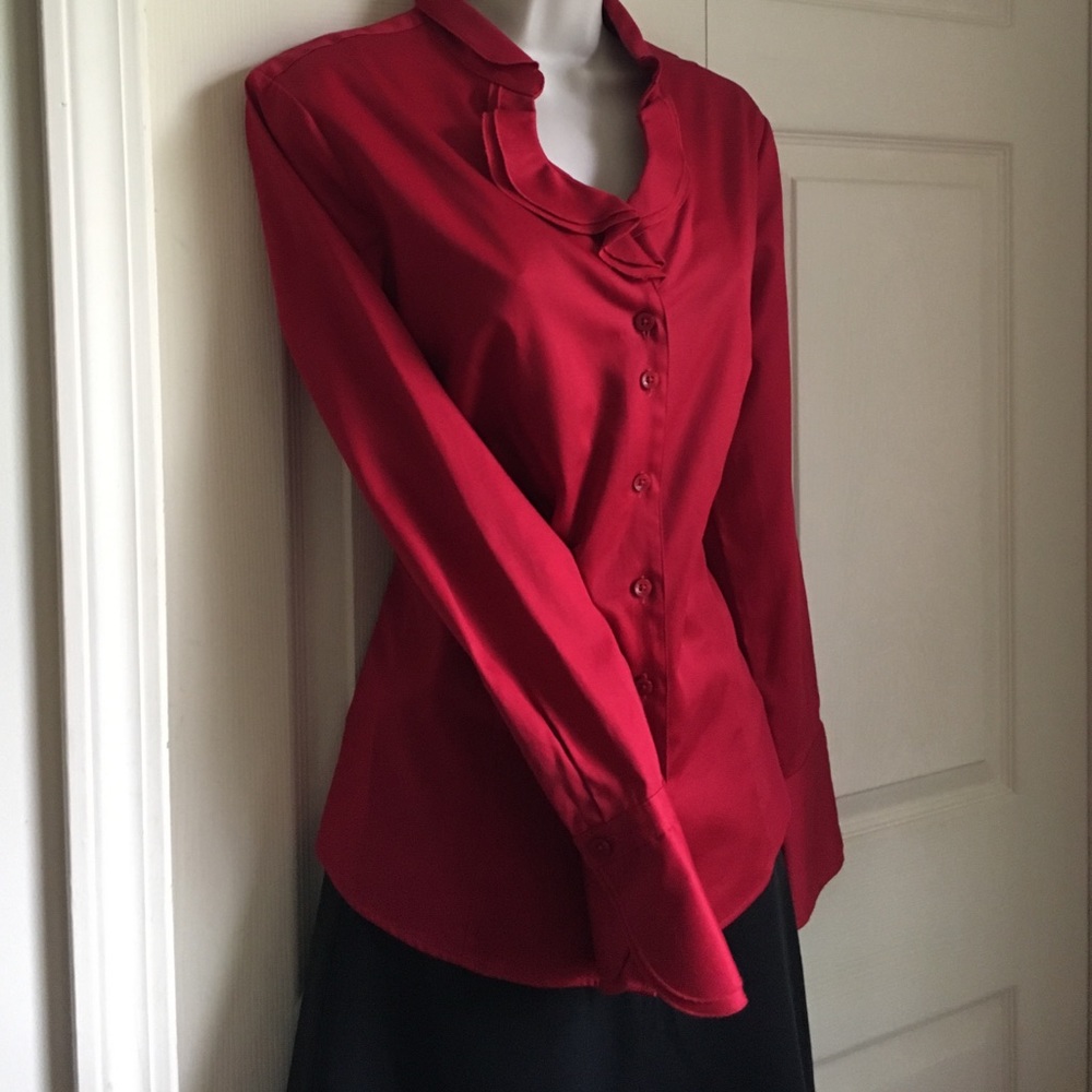 Antonio Melani for Dillard's Reddest Blouse - 6