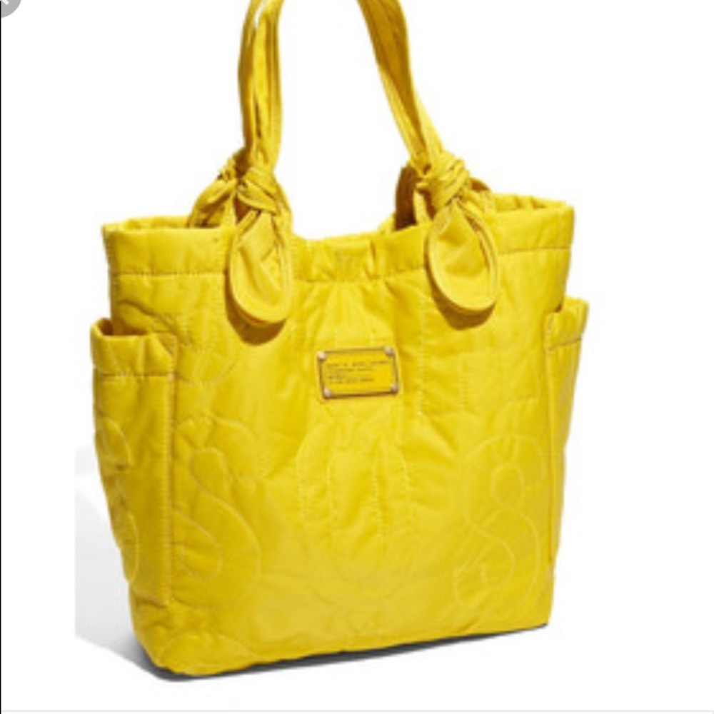 MARC by Marc Jacobs Medium Yellow Nylon Tote