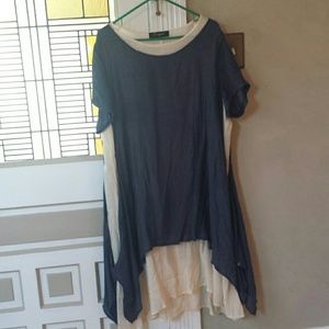 Two layer cotton dress