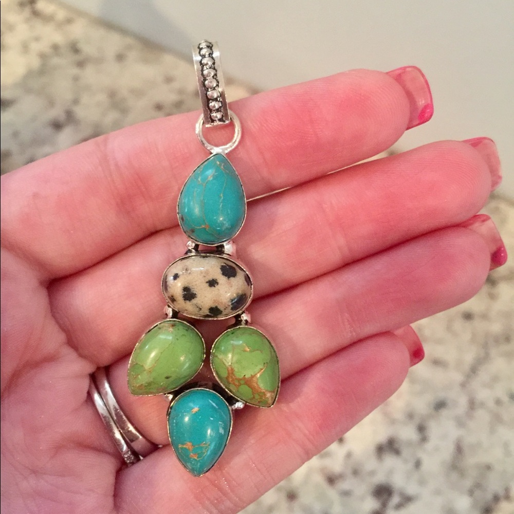 Sea Sediment Jasper Pendant